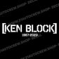 RIP Ken Block date